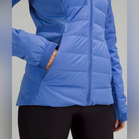 Lululemon Down for It All Jacket Wild Indigo - Picture 3 of 15